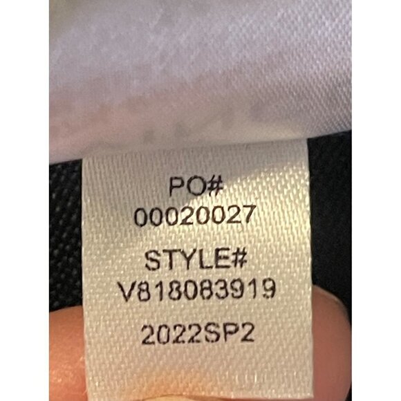 Vince Long Sleeve Wrap Midi Dress Black Womens Size Medium - Picture 11 of 13